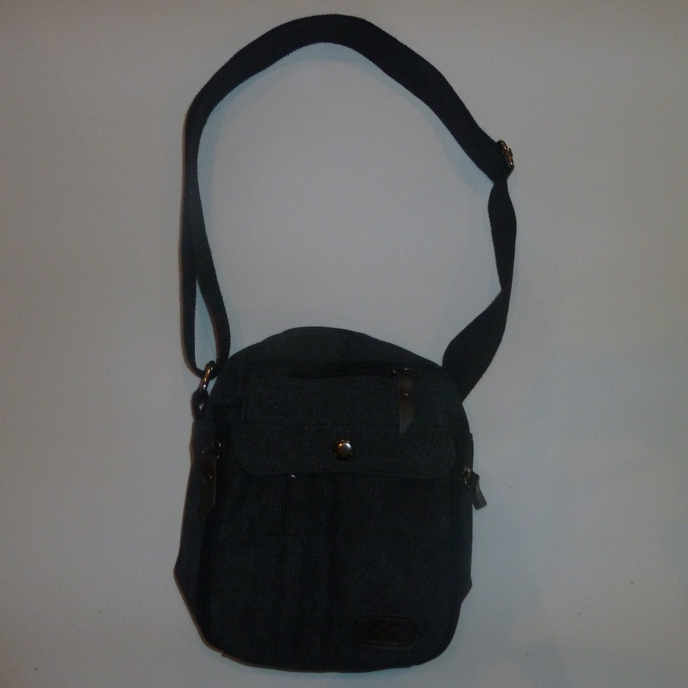 Men's Shoulder Bag Tote Dark Gray Multi-Use